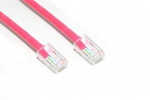 4.8m Unshielded CAT5e LAN cable red (RJ45 - RJ45)