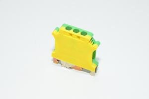 Phoenix Contact USLKG 10 0442011 6mm² 800V yellow green grounding single-level feed-through terminal block with screw connection