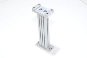 Aluminium mounting bracket 50x95x20mm for SMC MY1M25 series mechanically jointed rodless cylinders + column