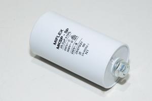 Miflex MKSP-5P I15KV625K-B 25µF/500VAC 45x107mm motor run capacitor with faston terminals *new*