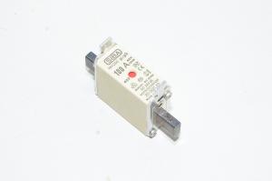 100A 500VAC NH000 gL/gG 120kA Siba 20 000 13 knife-blade type fuse link with blow out indicator on top *new*