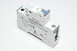 25A 1-phase C-type automatic fuse / circuit breaker Siemens 5SY61 C25 230VAC / 400VAC, gray lever