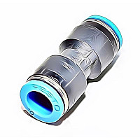 Different diameter straight connector