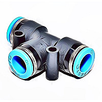 Union T-connector / tee connector