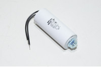 Miflex MKSP-5P I150V570K-H1 7µF/500VAC 30x78mm moottorin käyntikondensaattori M8 kiinnityksellä ja 100mm johdoilla *uusi*