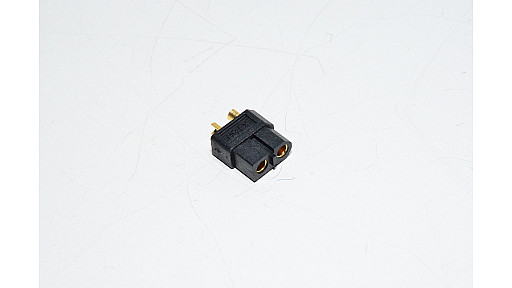 XT60-F black 2pin female power connector, 500VDC, 30/60A *new*