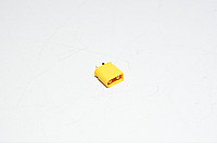 Amass XT30U-M3 keltainen 2pin uros virtaliitin, 500VDC, 15/30A *uusi*