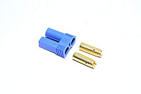 EC5-F blue 2pin female power connector, 500VDC, 40/90A *new*