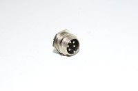 Renhotec GX16B5P panel mount 5pin metal rear mount male connector *new*