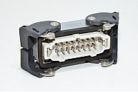 Walther B16 710216 16A male power connector with housing B16 714116
