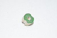 6A 500V DII Ensto green ceramic screw in gauge ring for Diazed II fuse holder