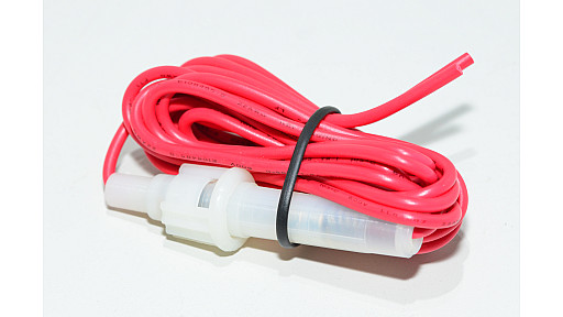 In-line type fuse holder for 6,3x32mm tubular fuses with red 22AWG wire ...