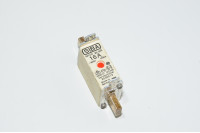 16A 500VAC NH00 gL/gG 120kA Siba 20 300 13 knife-blade type fuse link with blow out indicator on top