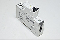 2A 1-vaihe C-tyypin automaattisulake / johdonsuojakatkaisija Siemens 5SY61 C2 230VAC / 400VAC, musta vipu