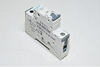 2A 1-vaihe C-tyypin automaattisulake / johdonsuojakatkaisija Siemens 5SY61 C2 230VAC / 400VAC, harmaa vipu