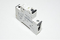 6A 1-vaihe C-tyypin automaattisulake / johdonsuojakatkaisija Siemens 5SY61 C6 230VAC / 400VAC, musta vipu