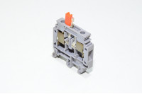 Entrelec M 6/8.SNB 1SNA 115 688 R2500 old model 6mm² 400V 15A gray switched disconnect terminal block with screw connection