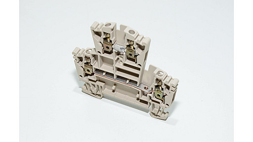 Weidmüller WDK 2.5 1021500000 2.5mm² 400V 24A tumma beige W-sarja W ...