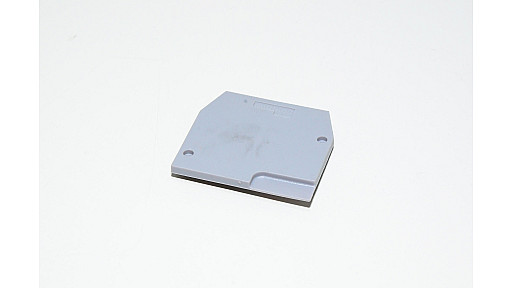 Entrelec FEM6 1SNA 118 368 R1600 gray end plate for M-series terminal ...