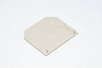 Weidmüller WAP 16/35 WTW 2.5-10 1050100000 dark beige end plate for W-series terminal blocks