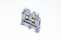 Entrelec M 4/6 1SNA 115 116 R0700 4mm² 1000V 32A gray single-level feed-through terminal block with screw connection