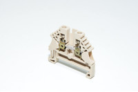 Weidmüller WDU 1.5 102370 1.5mm² 500V 18A tumma beige W-sarja W-vakio yksikerrosläpimenoriviliitin ruuvikiinnityksellä
