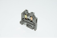 Wieland Electric Selos WK 4/U 57.504.0055.0 4mm² 800V 32A dark gray single-level feed-through terminal block with screw connection