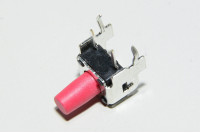 Multicomp MCDTSA6-5R, 7/4.5x2.5mm, 8,35mm, 260g, 1x NO, 90° angle type tactile switch *new*