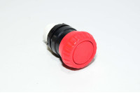 Telemecanique Square D type D class 9001 operator head 9001-D3C1R 35mm latching red emergency-stop mushroom button (turn to reset) IP65