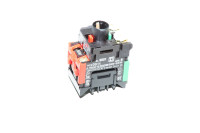Telemecanique Square D type D class 9001 contact block assembly 9001-DG11 + DFSN, 1x NC contacts (normally closed) 1x NO contacts (normally open) and BA9S lamp socket