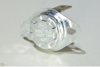 40°C KSD302 250V 16A NC ceramic bi-metallic mechanical thermostat *new*