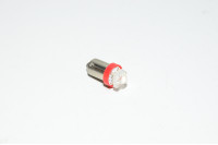 BA9S punainen Super Flux 7.6x7.6mm 3-6VDC LED *uusi*