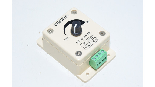 12-24vdc-max-8a-rotary-white-pwm-dimmer-for-led-installations-with-4x