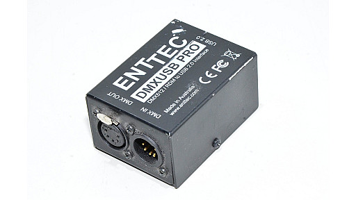 Enttec USB DMX Pro interface