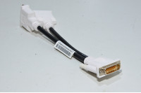 Male DMS-59 (Dual Monitor Solution) - 2x female DVI-I dual link adapter, model 2