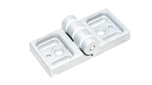 MiniTec aluminium hinge 45 S bright