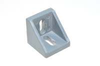MiniTec angle 45 GD 21.1133/0 gray aluminium mounting bracket 42x42x42mm