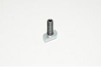M8x1.25 25mm hammerhead screw for T-slot consists of 10x20x9mm flatfaced rhombus nut and M8x1.25 30mm flat tipped set screw