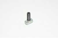 M8x1.25 25mm hammerhead screw for T-slot consists of 10x20x9mm rhombus nut and M8x1.25 30mm flat tipped set screw