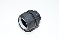 PG21, Murrplastik M-Tec 83501060 EH-PG21 straight conduit fitting for Murrflex M20/P16 (S) conduits, black, plastic, IP65