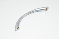 Handle, chrome plated brass 115x26x10,5-5,5mm, M4 mounting
