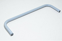 Steel tubular handle 505x160x22mm, grey