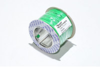 1x0,22mm² AWG24 7/0.2mm 100m reel green stranded tinned copper PVC hook-up wire Rapid Electronics 01-0415 GW010415 *new*