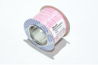 1x0,22mm² AWG24 7/0.2mm 100m kela pinkki monisäikeinen tinattu kuparinen PVC kytkentäjohto Rapid Electronics 01-0430 GW010430 *uusi*