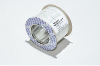 1x0,22mm² AWG24 7/0.2mm 100m kela valkoinen monisäikeinen tinattu kuparinen PVC kytkentäjohto Rapid Electronics 01-0445 GW010445 *uusi*