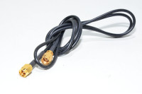 0,9m 50ohm RG174 SMA uros - SMA uros välikaapeli *uusi*