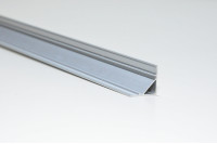 SS6161 alumiininen LED nauhan asennusprofiili, 45° kulma pinta-asennettava, 2500mm *uusi*