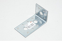 90x48x48x3mm Simpson AE48 steel plate with predrilled 3x 13mm and 11x 5mm holes