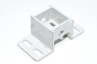 Steel mounting bracket with 4x 8.8x19.8mm, 4x 5.5x11.5mm, 2x 11.9mm holes