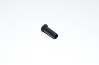 20,7x6,3/4,3mm musta muovinen suojakorkki